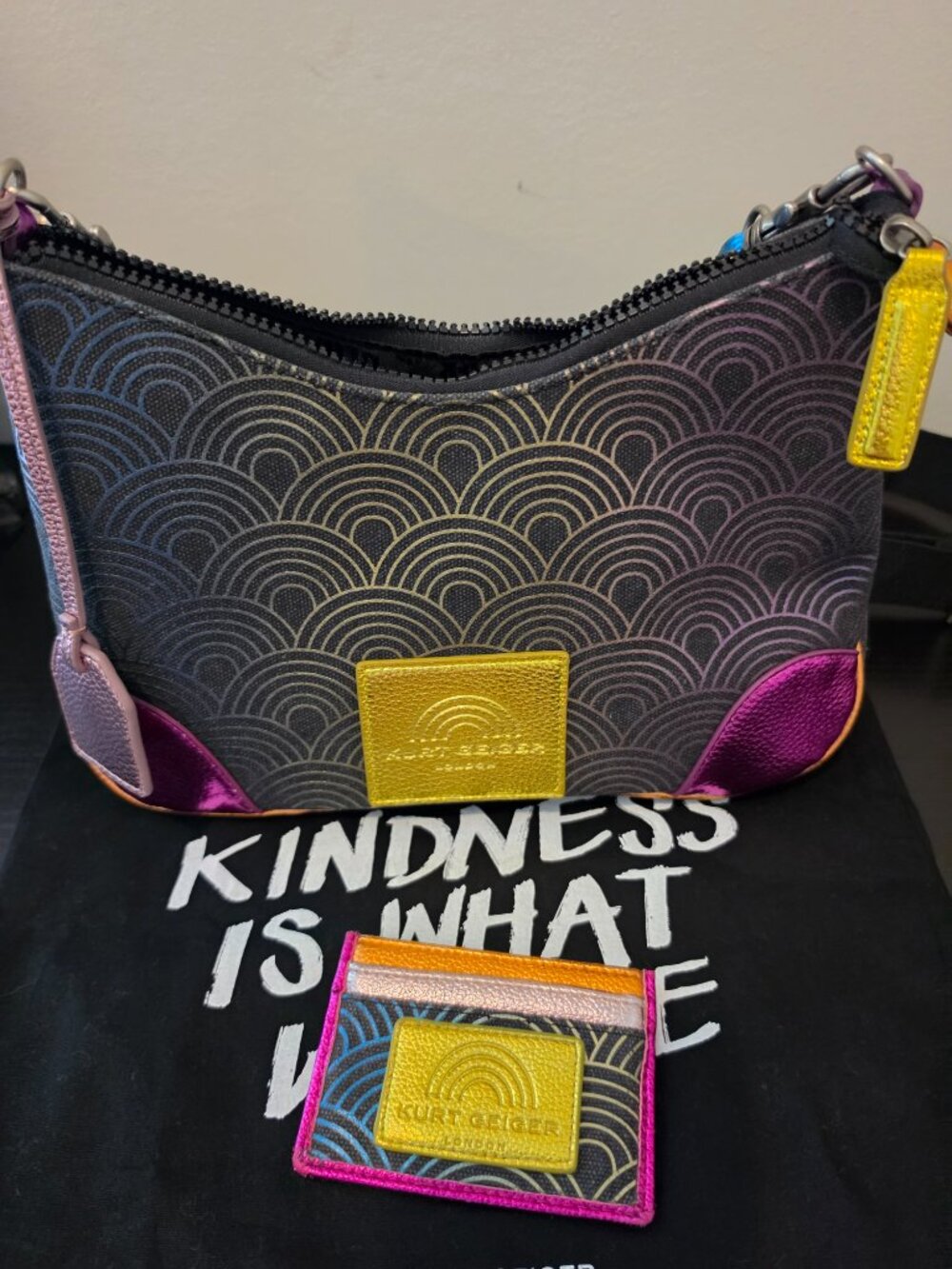 Kurt Geiger London Small Southbank Hobo & Matching Card Holder